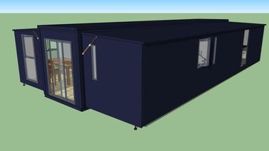 1 yatak odalı mobil evler ile lüks genişletilebilir konteyner ev
