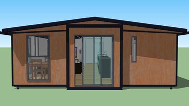 Taşınabilir Genişletilebilir Konteyner Evleri, Mutfaklı 2 Yatak Odalı Prefabrik Ev
