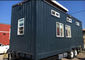 OEM Özel Tiny House Prefabrik / Tamamen Mobilyalı Küçük Evler Fragman Tekerleği ile