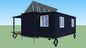 Modern Konteyner Ev Yeni Zelanda, Kapalı Izgara Güneş Sistemi ile Genişletilebilir Minik Ev
