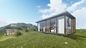 Alüminyum Çerçeve Yapılı Lüks Moonbox Modern Prefabrik Evler Sitesi Kurulumu