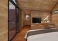 Ahşap İç Modern Prefabrik Evler 24 Metrekare Tek Yatak Odalı Modüler Ev